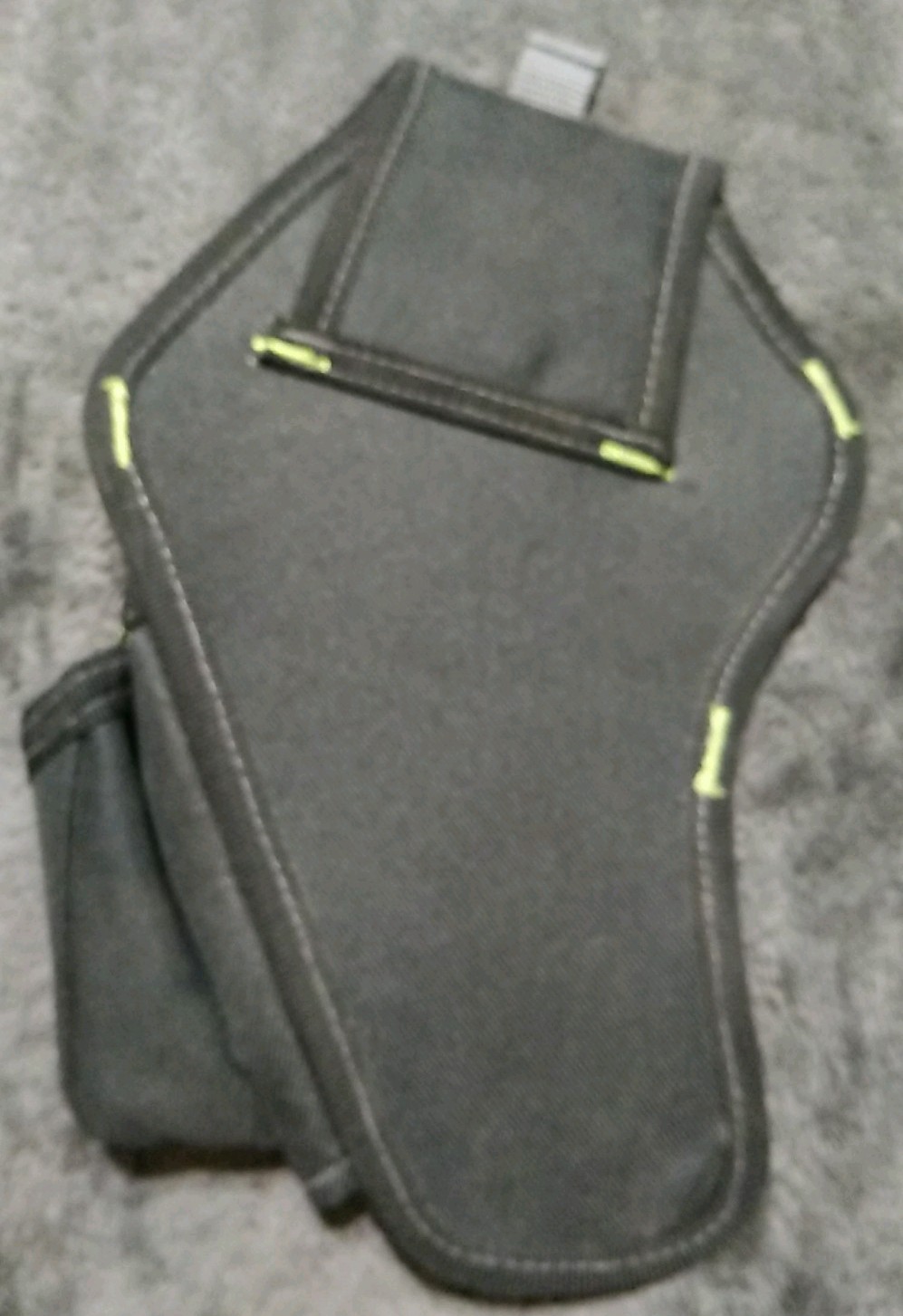 AWP ANGLED DRILL HOLSTER BLACK GREEN FITS MOST DRILLS AND IMPACT DRIVERS EUC FS