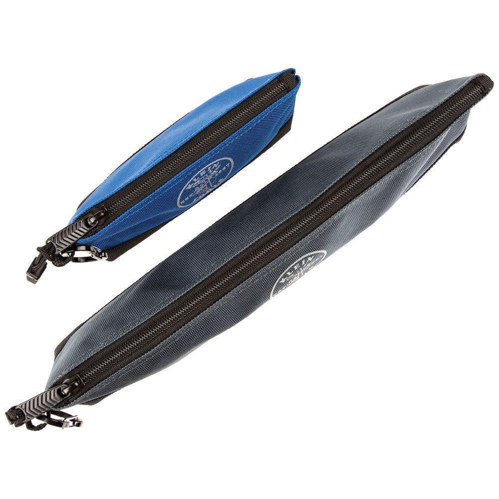 7 In. And 14 In. Multi-Size Zipper Tool Bags Stand-Up Storage 2-Pack Klein Tools