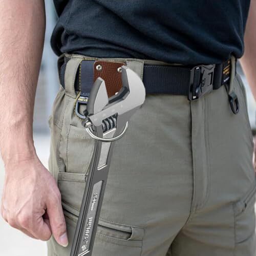 Hammer Holder for Tool Belt-Hammer Holster-Compatible with CroquetBrown