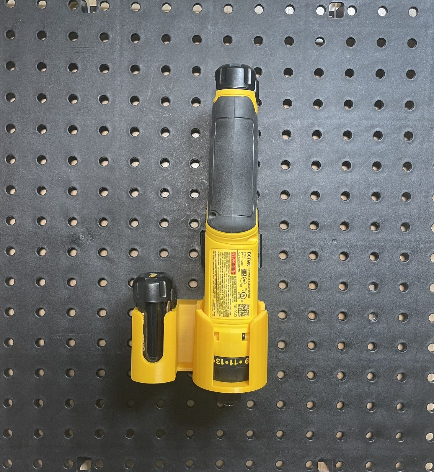 for Dewalt Gyroscopic Screwdriver DCF680 pegboard and wall mount Free Shipping