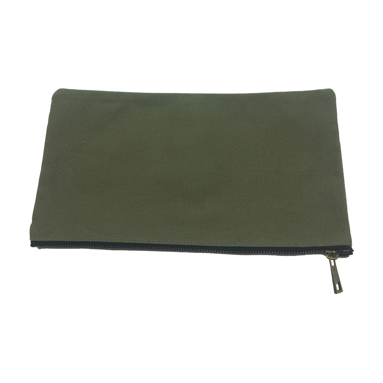 50PCS Small easy carry Canvas Tool Bag Metal Zippers Multi Purpose 12.2x 6.5inch
