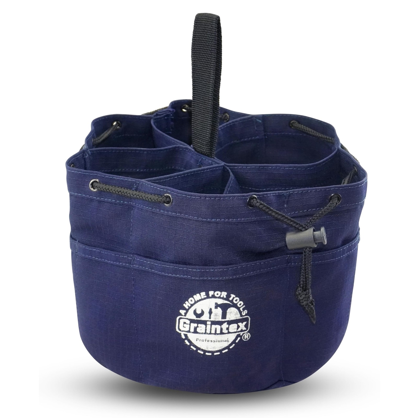 18 Pockets Grab Bag Rip-stop Canvas Drawstring Closure, Small Part Organizer …