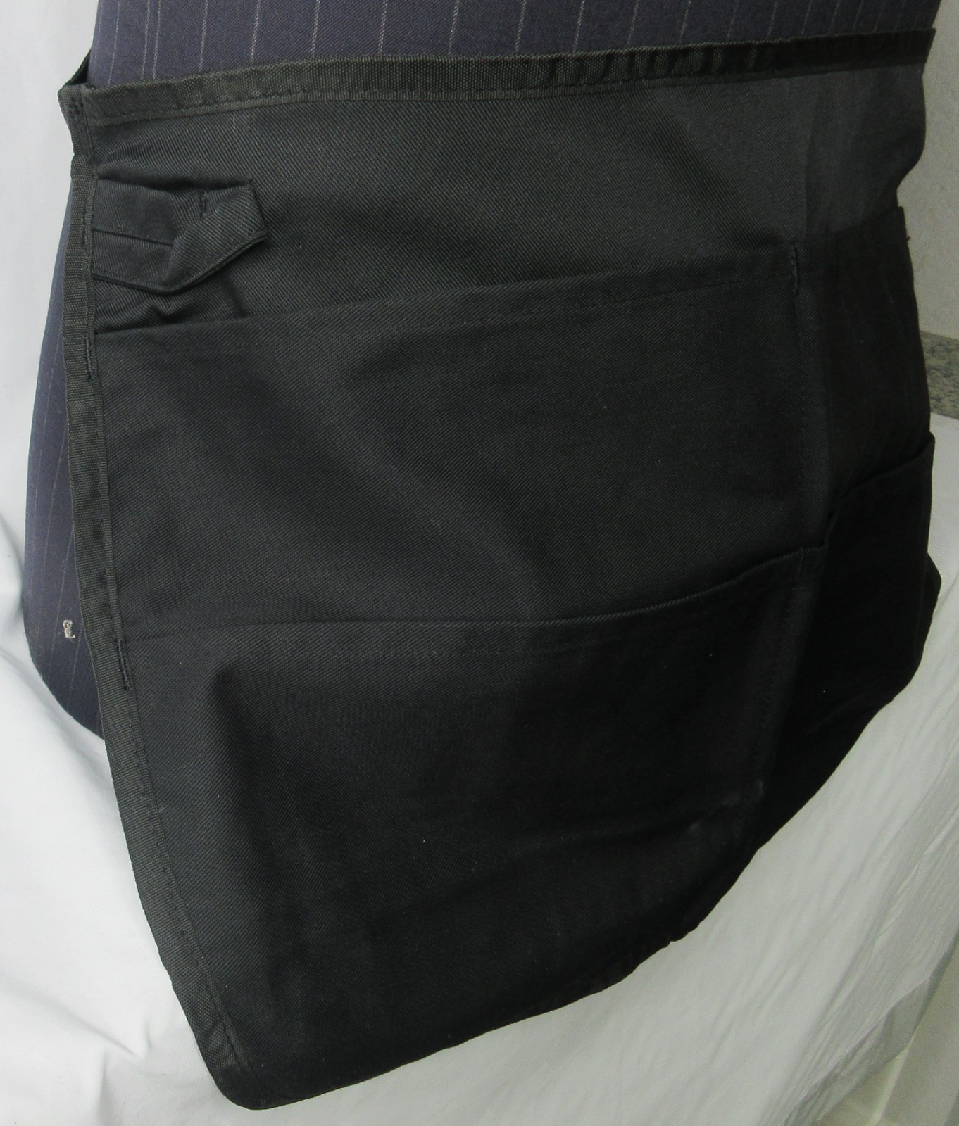 Half Waist Apron Work Garden Utility Washable Canvas 7 Pockets 2 Loops Up to 50″
