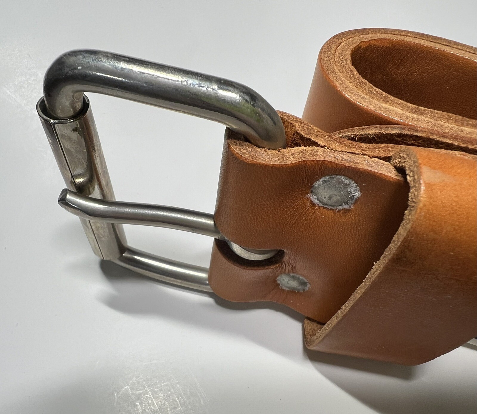 NEW IDEAL 2″ PREMIUM LEATHER ELECTRIC ROLLER BUCKLE BELT 35-995 / FREE SHIPPING!