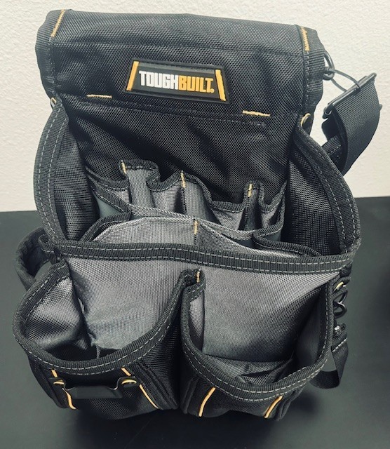 ToughBuilt – Heavy-Duty Tool Pouch, Multi Pockets
