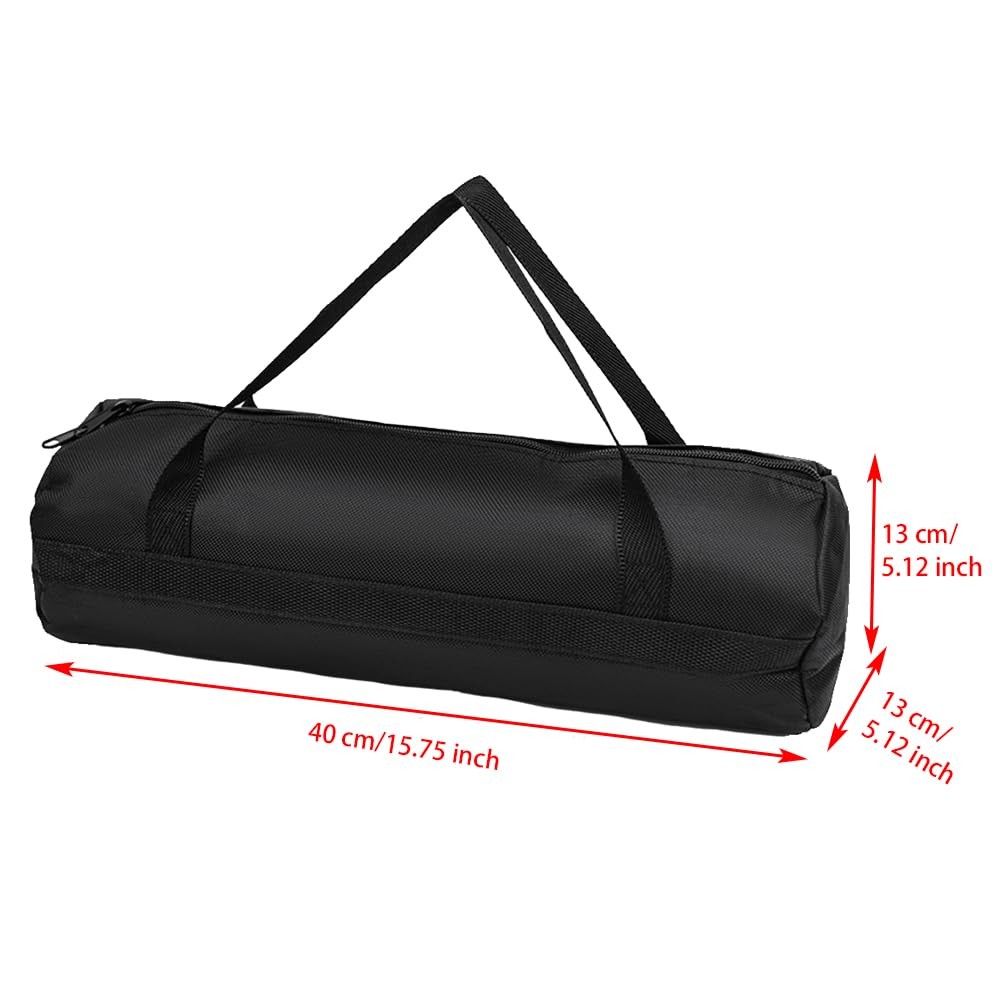 2 Pack Tool Bag With Zipper 15 Inch Utility Wide Mouth Heavy Duty Storage Tote