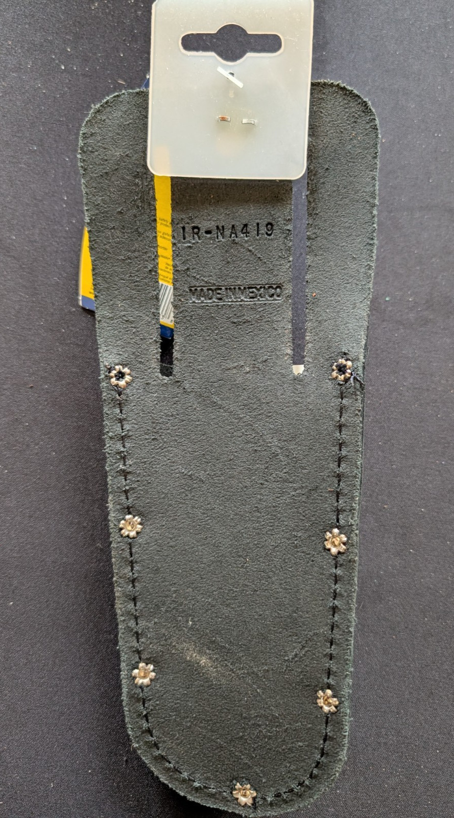 Vintage IRWIN Saddle Leather Utility Knife Holder Pouch Model 4031018 – NEW
