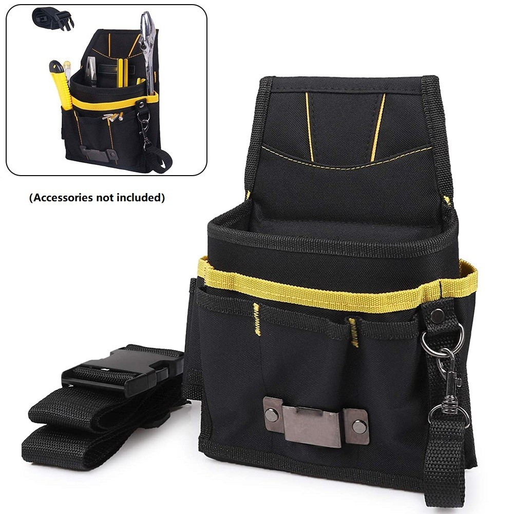 Tool Bag Waist Storage 24*17*4cm 600D Oxford Fabric Belt Tool Electrician