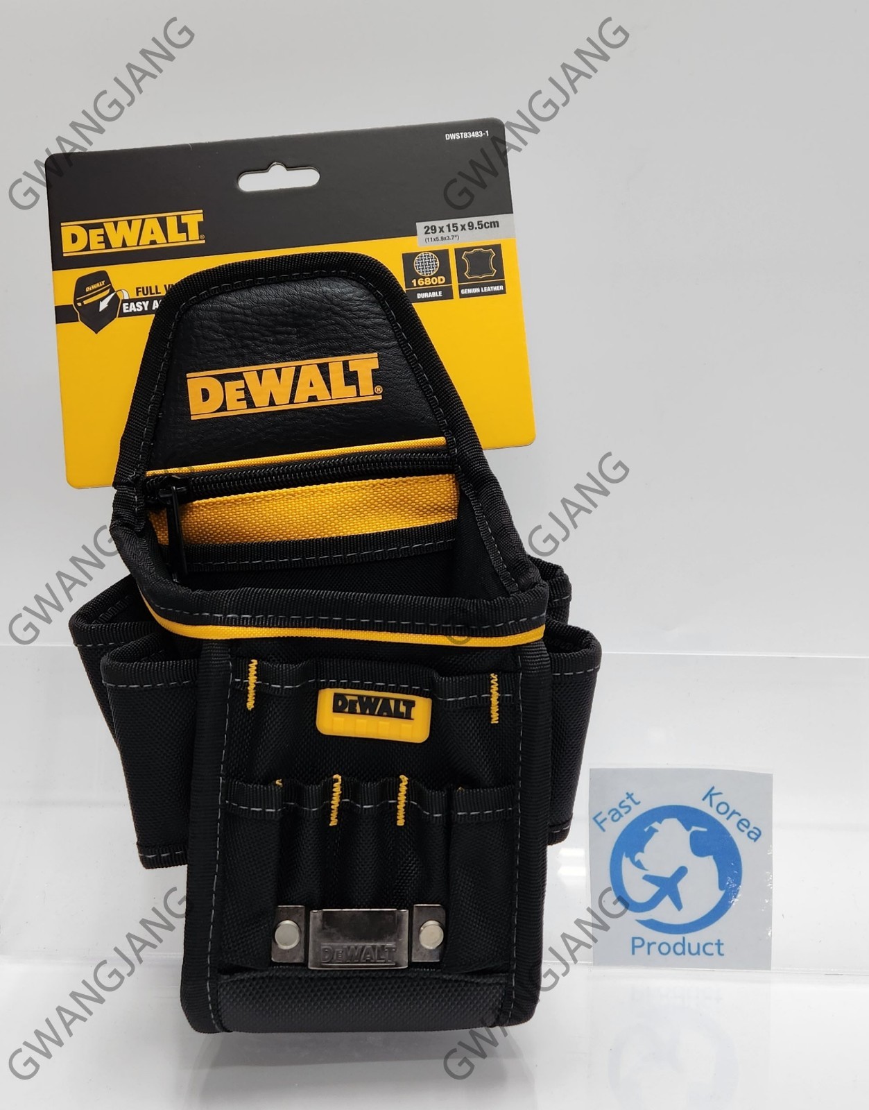 Dewalt Electrician Pouch 19 Pockets Tool Bag Medium DWST83483-1 DIY Easy Hand A