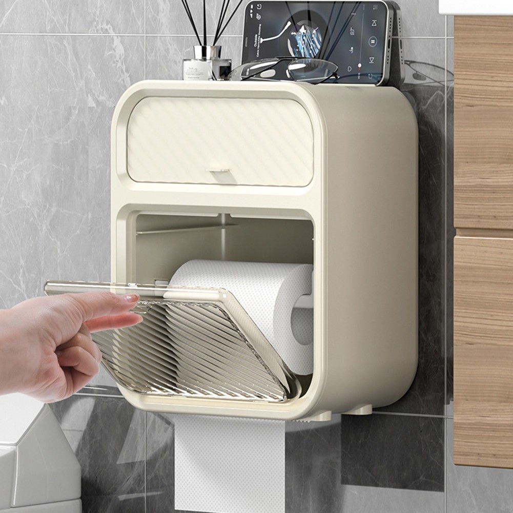Double Layer Waterproof Box Wall Sticker for Modern Living Spaces