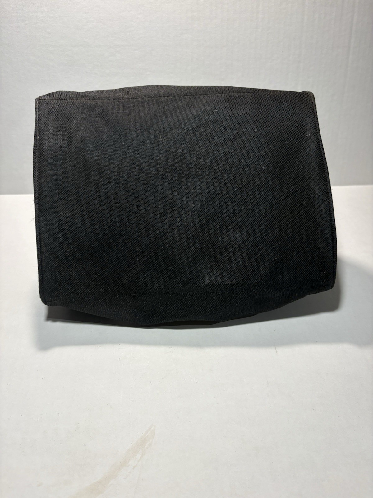 DEWALT Black and Yellow Fabric Tool Bag with Handles and Zipper Closure USED