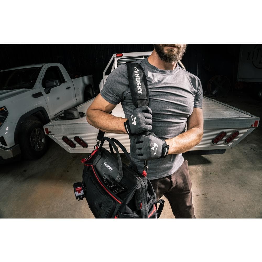 Husky Heavy-Duty 20 in. PRO Power Tool Bag