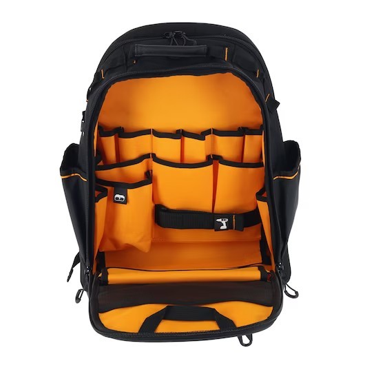 OEM DEWALT McLaren Backpack Tool Bag Waterproof Dustproof 43 Pockets DWST60122-1