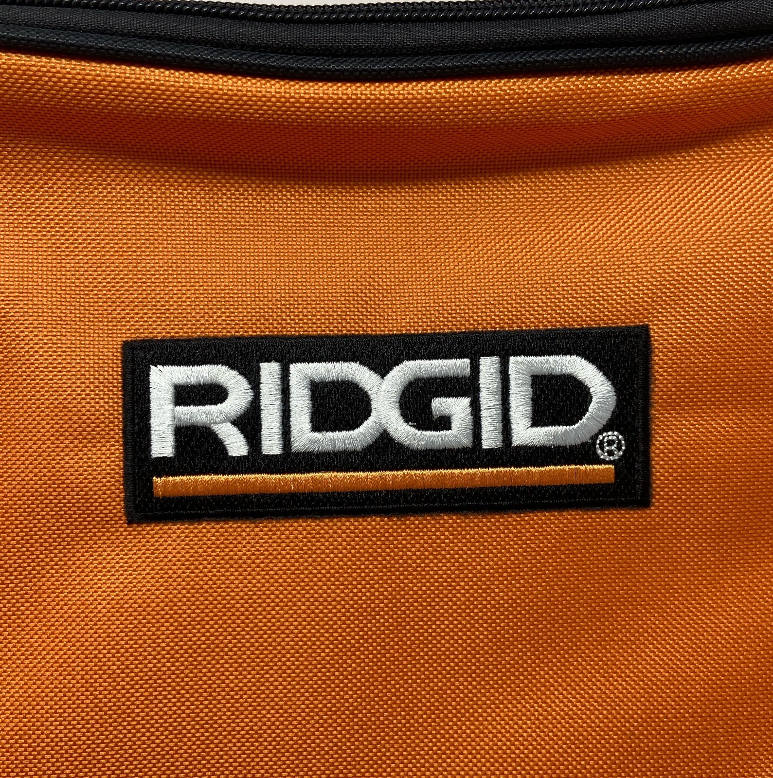 RIDGID Orange Black Contractor Tool Bag 13.5 x 9.5 x 4.5 in Fits X4 Impact
