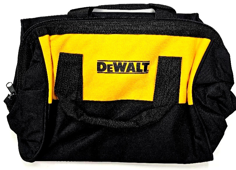 (2) Dewalt Tool Bags / Case 13″ x 10″ x 9″ Canvas For 20V Drill, Battery, Saw