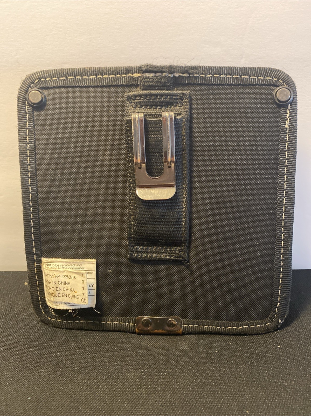 Husky 7 in. 3-Pocket Clip On Tool Belt Pouch Pre-owned