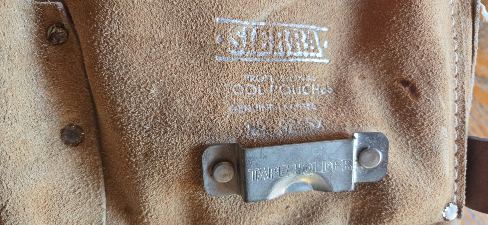 SIERRA Genuine Suede Leather Tool Belt S245X – Light Tan Leather Length 46”