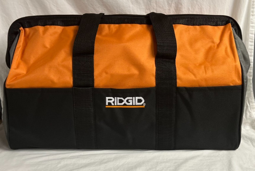 RIDGID 23 in X 9 in X 12 in Large Tool Bag (6 Exterior & 5 Interior Pockets) NEW
