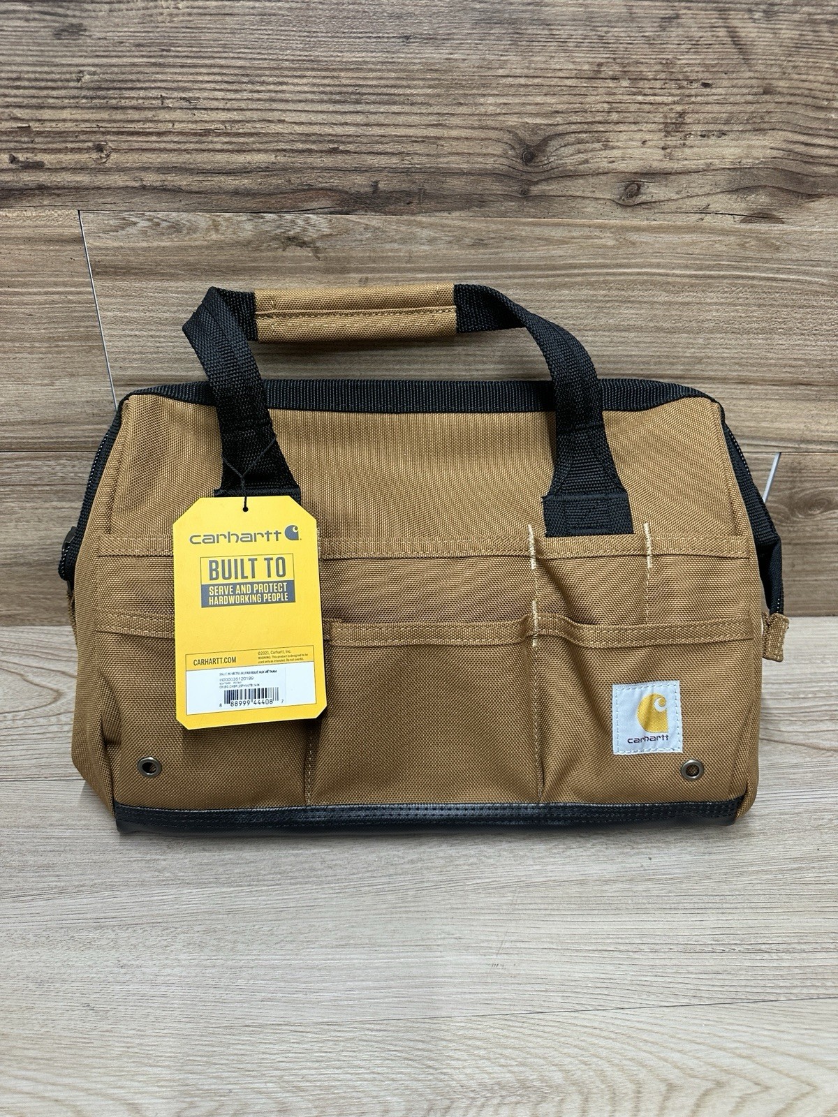 Carhartt 14 Inch Heavyweight Tool Bag with 26 Pockets, NWT