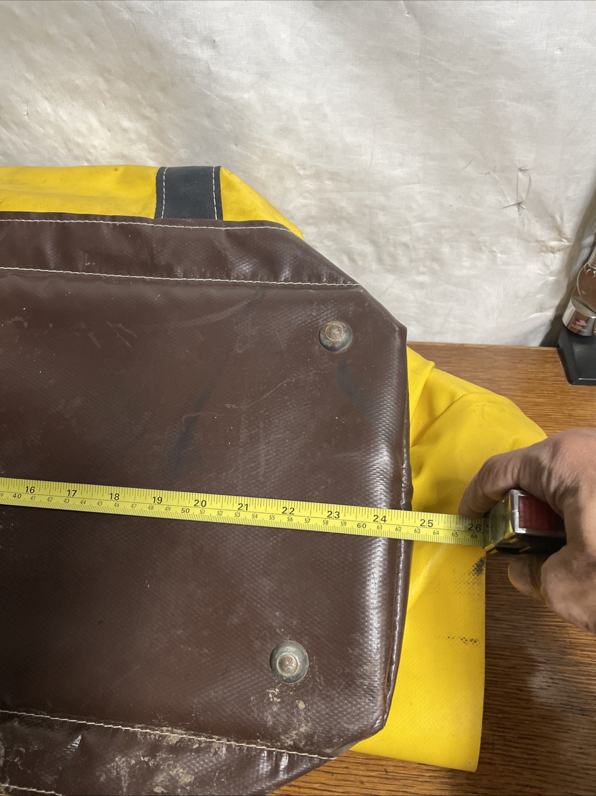 Bashlin Industries Yellow Vinyl Waterproof Tool Bag Extra Large 11DC