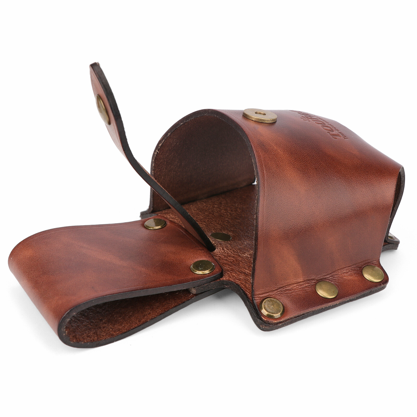 TOURBON Leather 10M Tape Measuring Hanger Holder Tool Belt Carry Pouch Holster