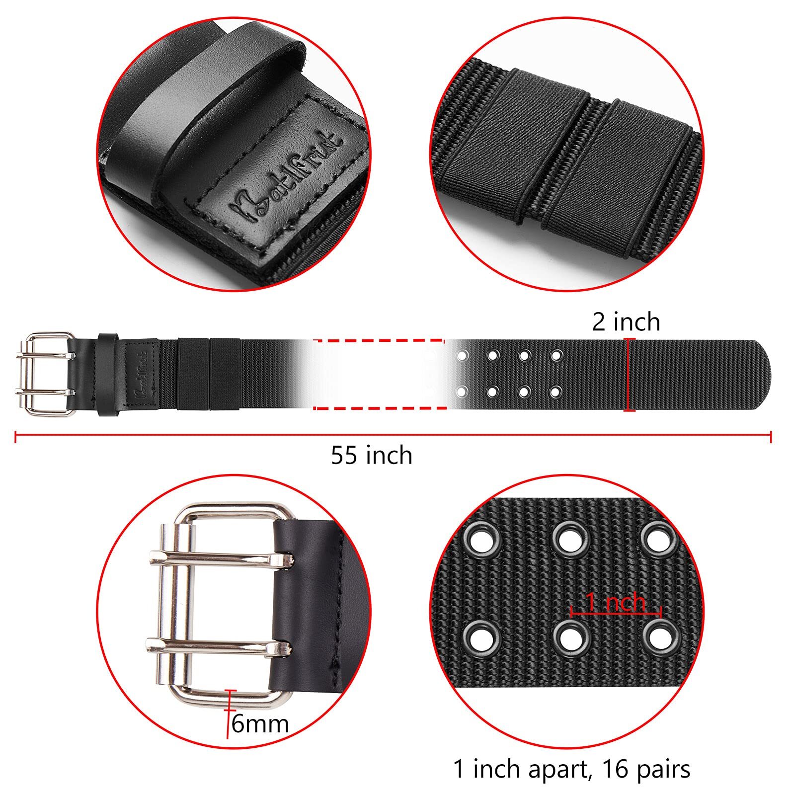 Tool Belt Fit For Waist 35to 50 Electrician&carpenter Storage Tools