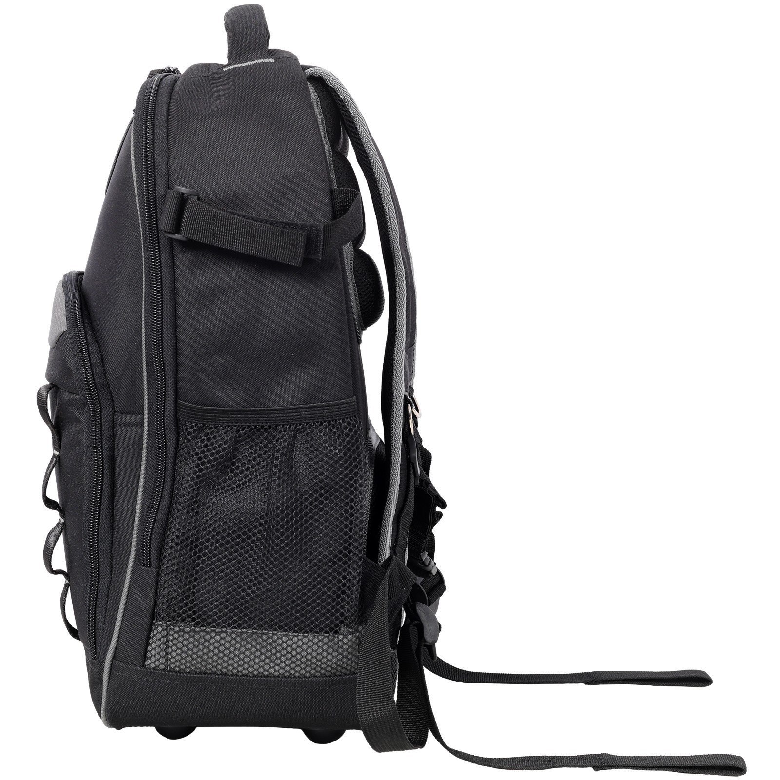 Oxford Cloth Multifunctional Tool Backpack, Heavy-Duty Tool Bag Multiple Pockets