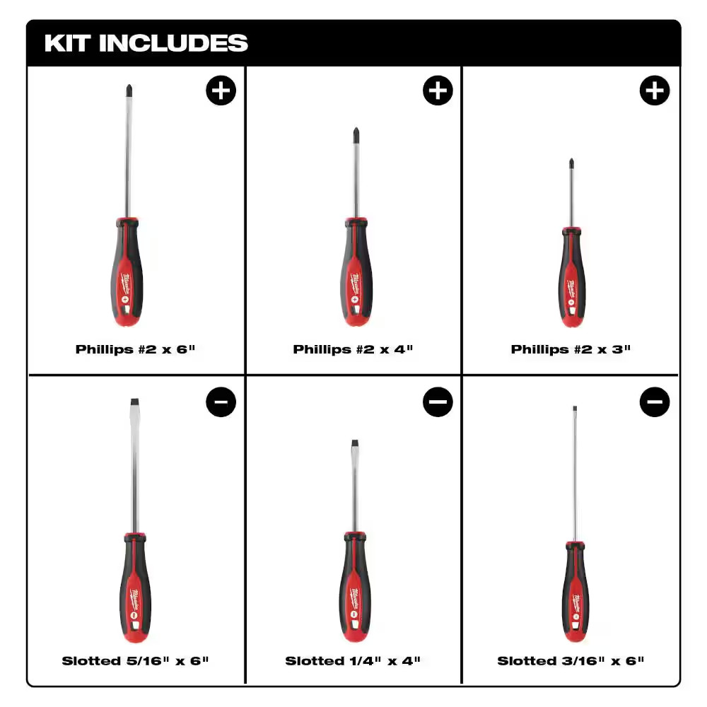 20 In. PACKOUT Tool Bag/Tote with Screwdriver Set (6-Pieces)