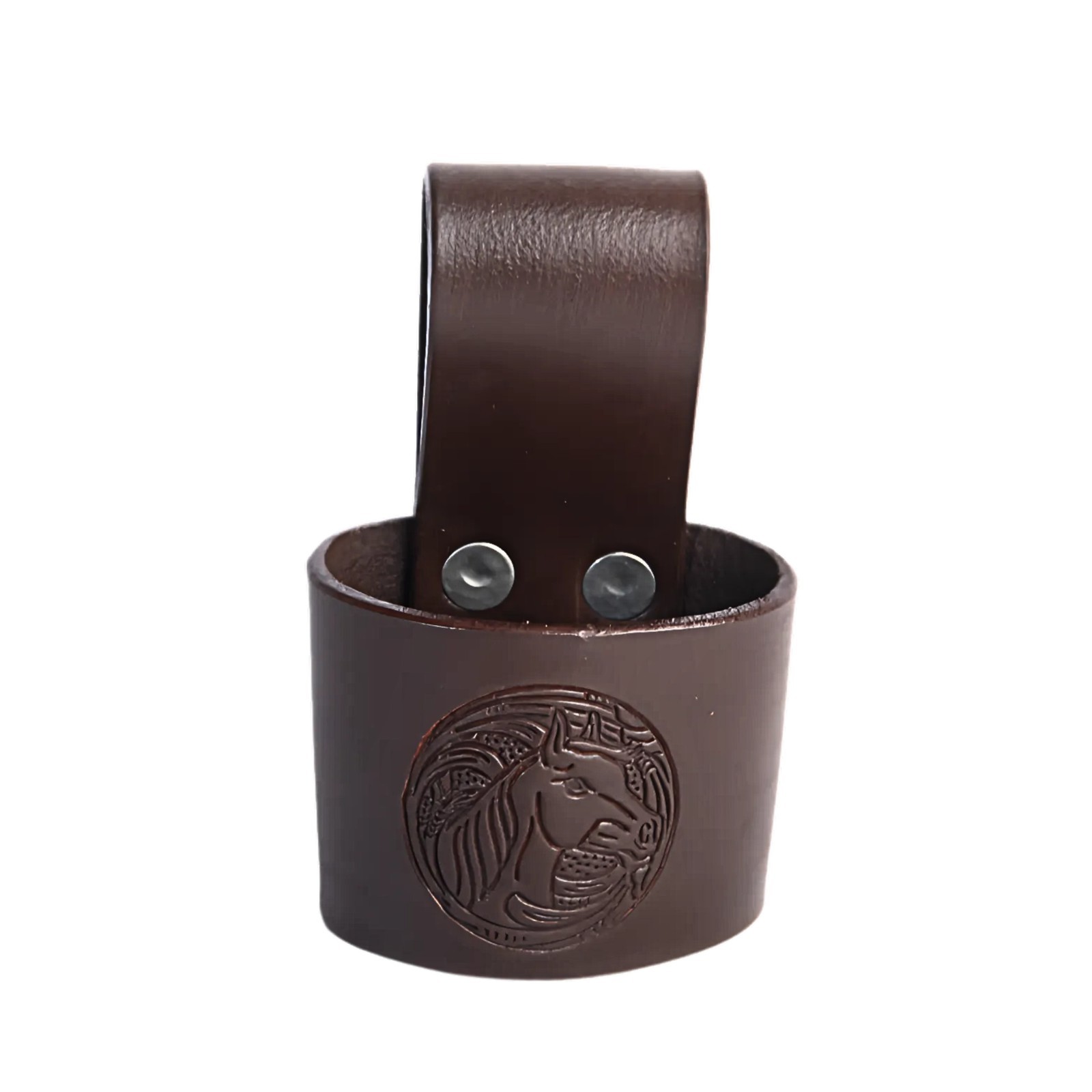 N! Axe Carrier with Belt Loop Thick Leather Cover for Hunting Camping and Hiking