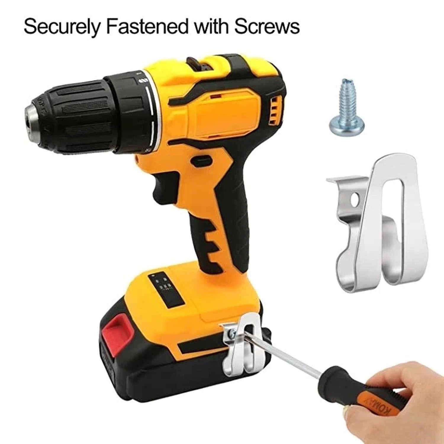 10PCS Rustproof Metal Belt Hook Clip For Ridgid 18V Wireless Tool Attachments US