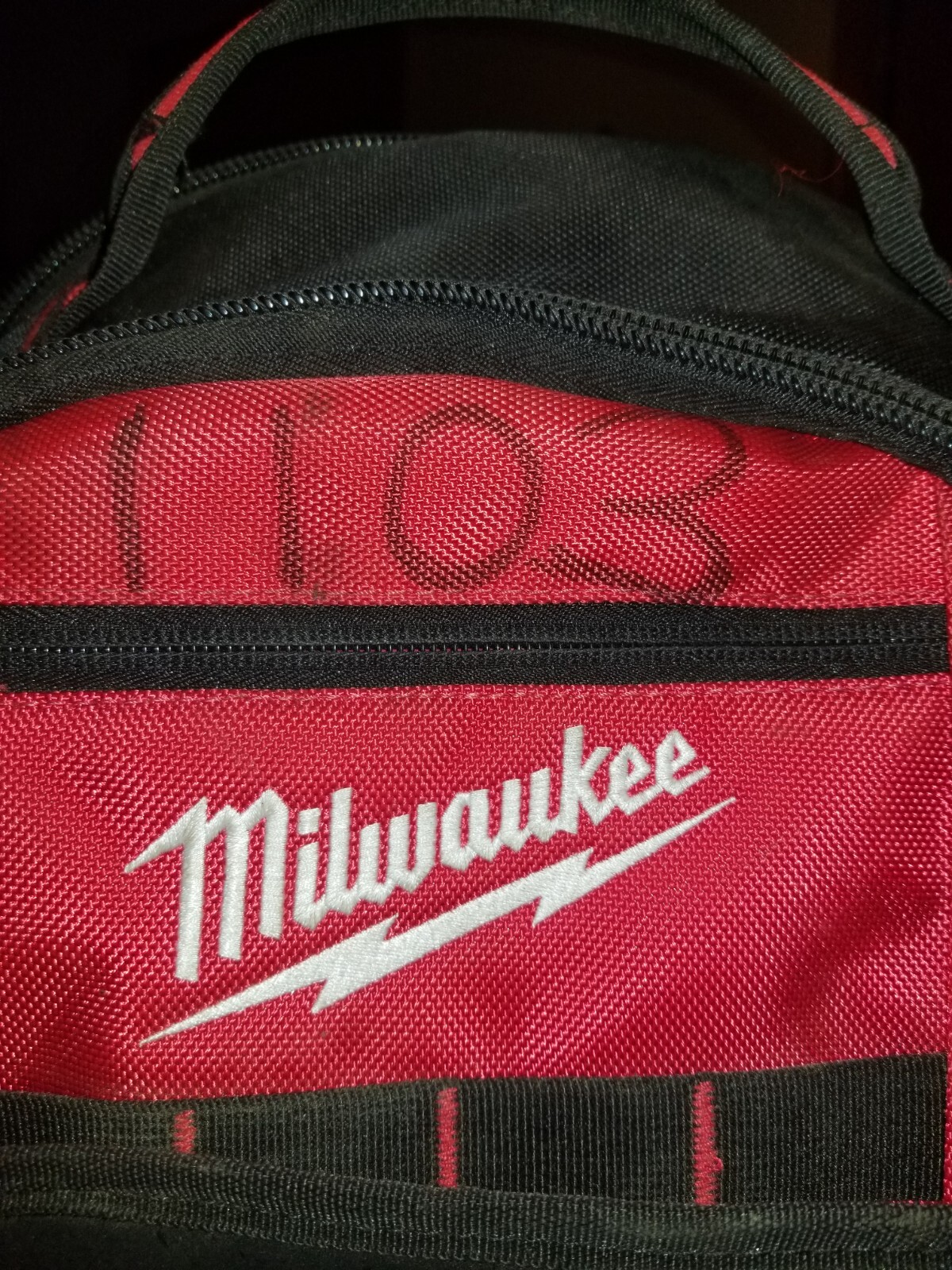 Milwaukee Tool 48-22-8200 Jobsite Backpack 35 Pockets Hard Bottom