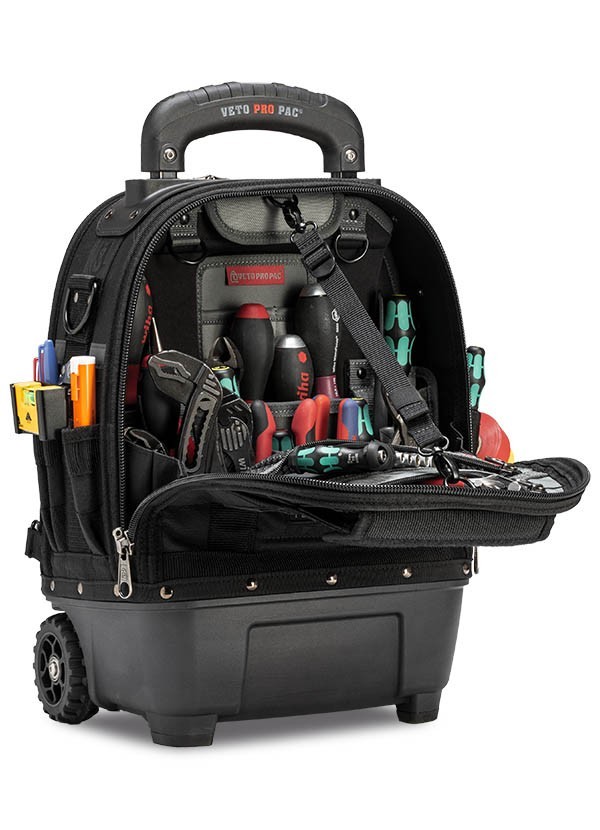 🆕Veto Pro Pac🛠️TECH PAC MC WHEELER BLACKOUT Tool Bag+V-Swap Tool/Storage Panel
