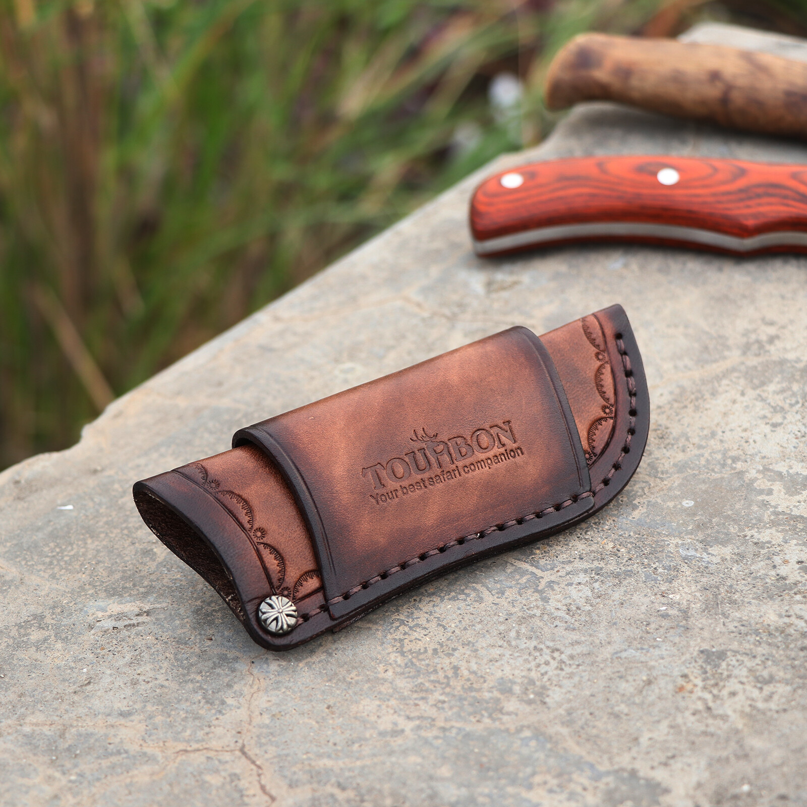 Leather Knife Sheath Fixed Blade Protect Cover Pocket Knives Carrying Belt Pouch