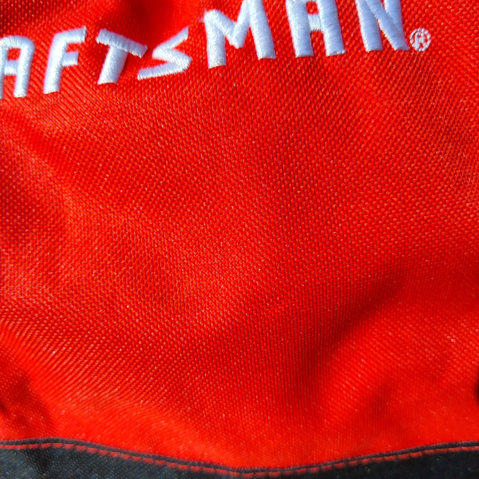 Craftsman 18” Red And Black Large Tool Bag With Handle