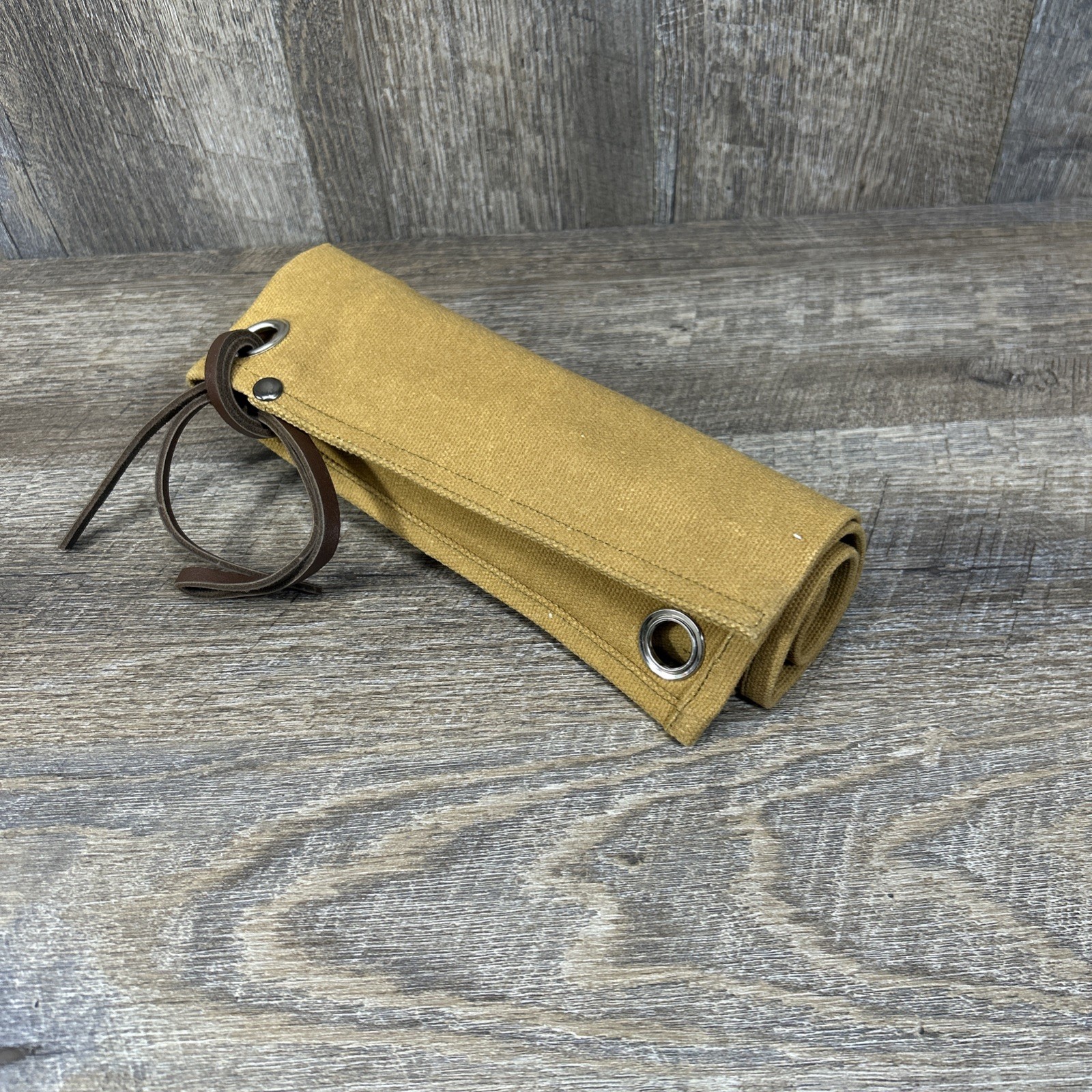 Roll up Canvas Tool Carry Holder Carving Knife Organizer Bag Handy Pouch