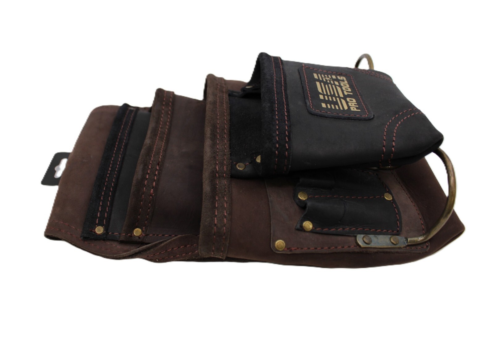 Top Grain Leather Tool Pouch Rig Set Carpenter, Construction, Framer, Handyman