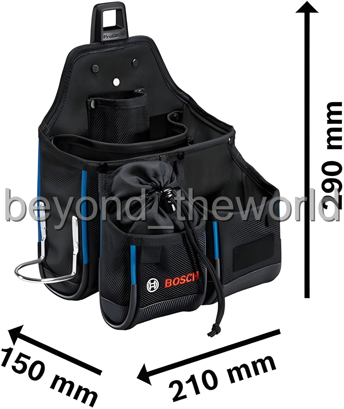 Bosch Tool Belt 93 Kit Heavy Duty Tool Pouch Set