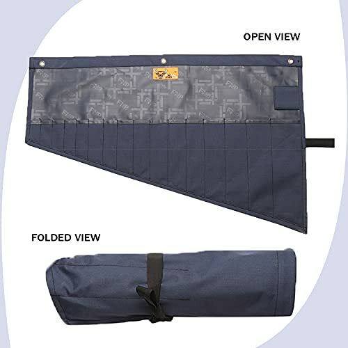 Wrench Roll Up Canvas Bull Tools Holder Storage Organizer 16 Pockets