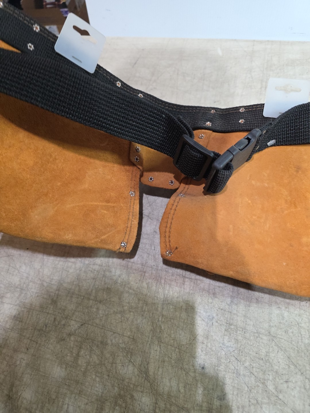 SEARS Craftsman Tool Holder Belt Leather (NEVER USED) W/signatures – USA!!