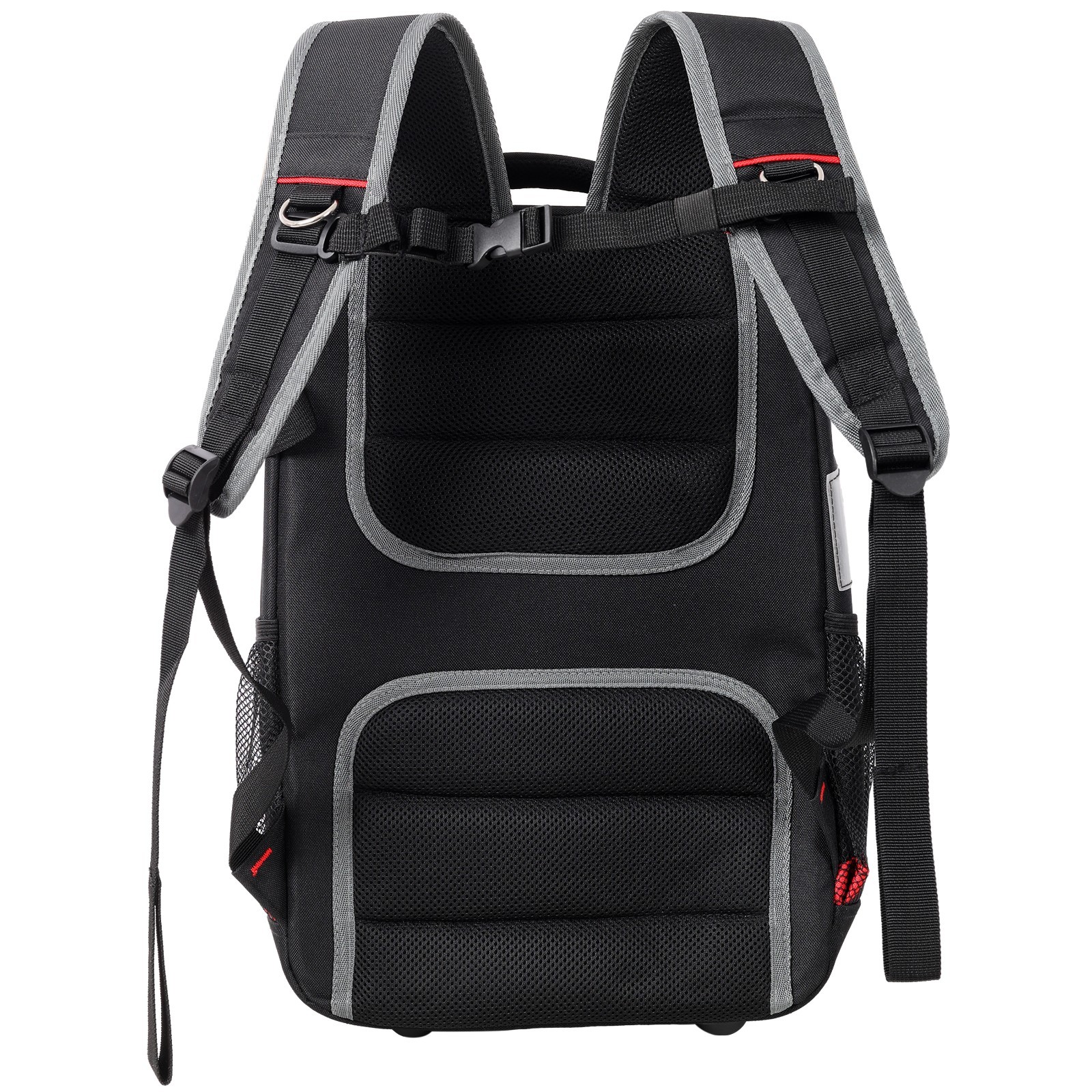 Oxford Cloth Multifunctional Tool Backpack, Heavy-Duty Tool Bag Multiple Pockets