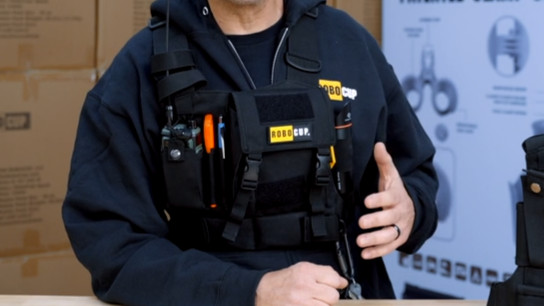 ROBOCUP CHEST HARNESS VEST ORGANIZER W SILENT STORAGE POCKET: FILM, TV & PHOTO