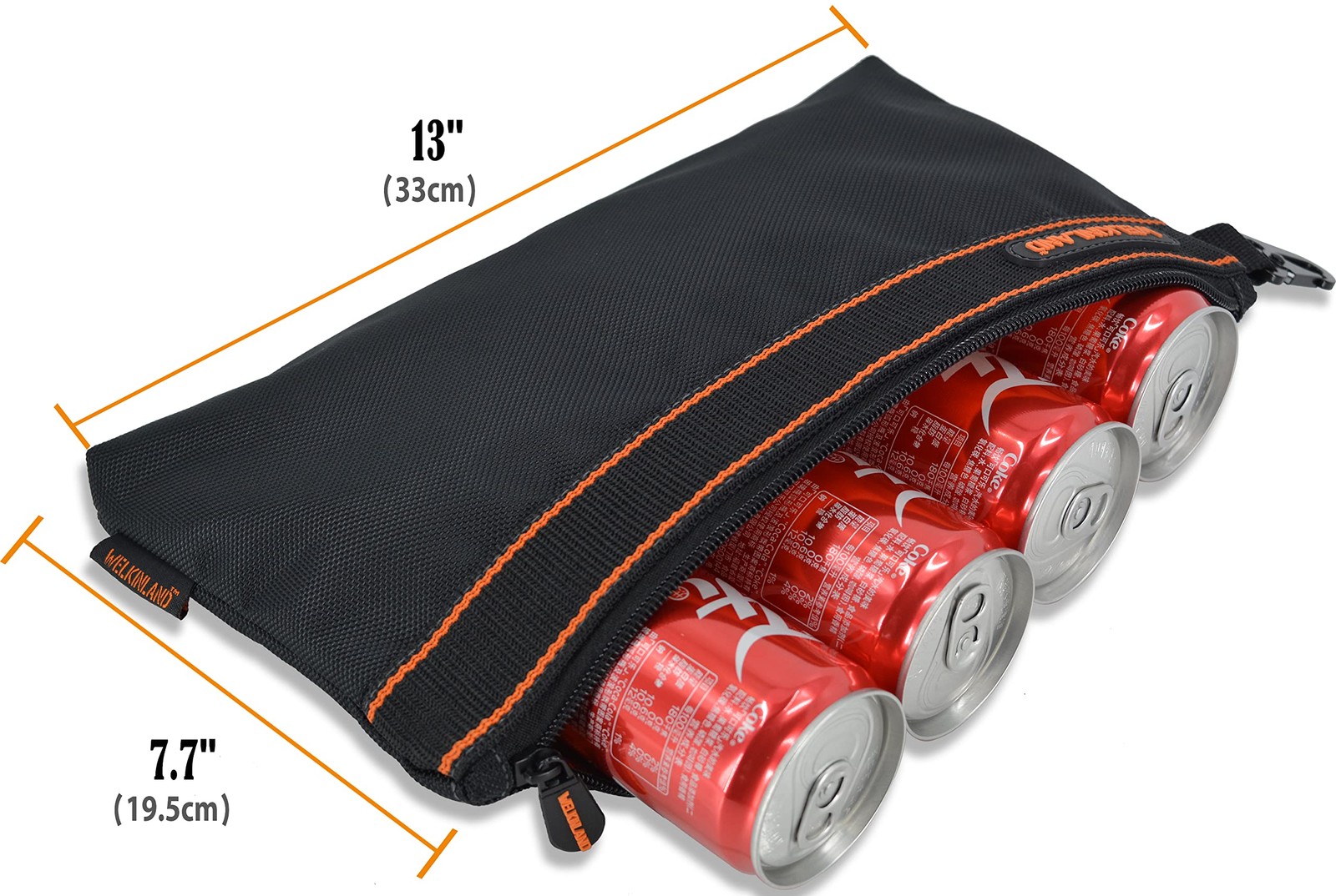 WELKINLAND 13Inch (Length) * 7.7Inch (Width), Orange, Black, Grey, Blue
