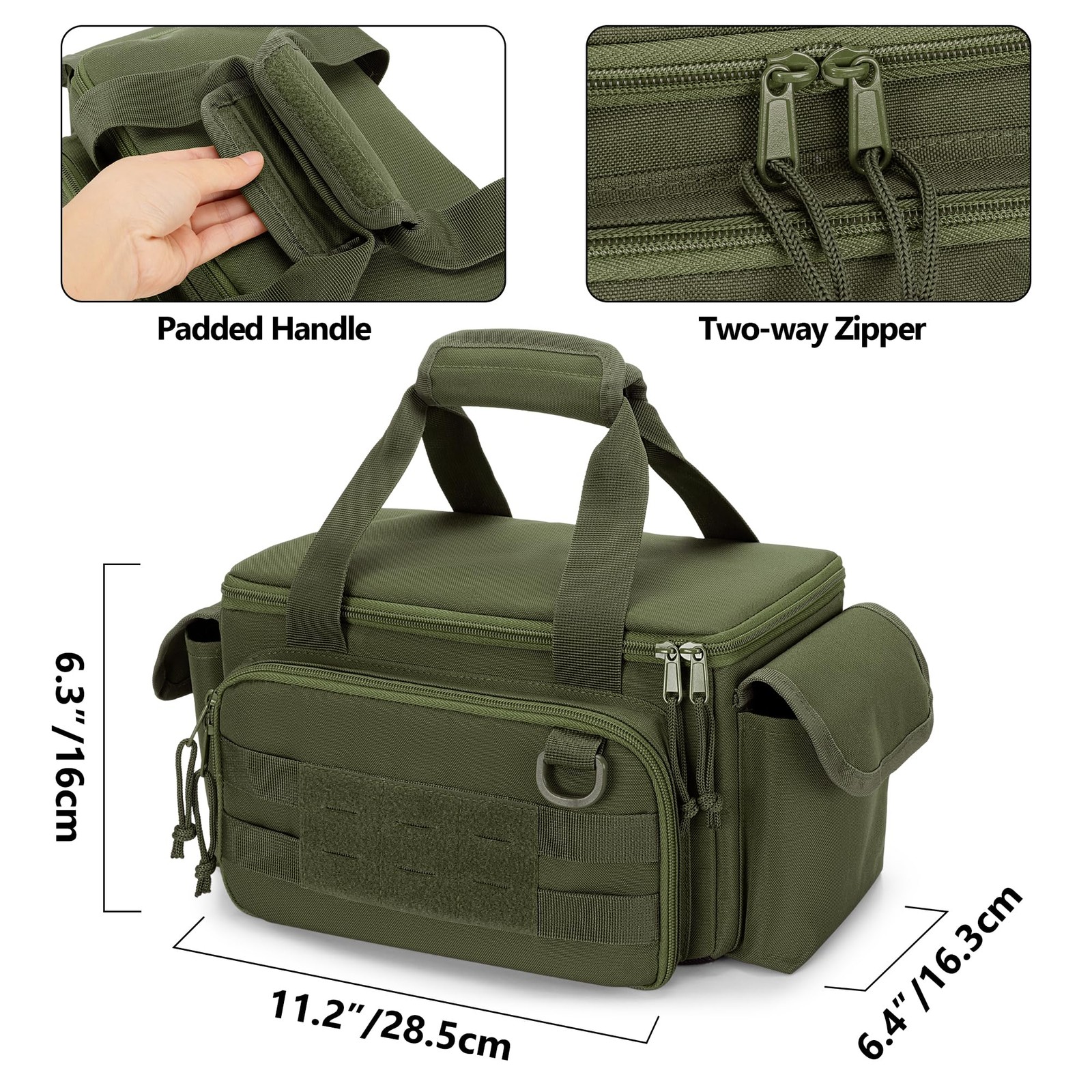Small Tool Bag with Anti-friction and Thick Padded Bottom, Tool Storage Organ…