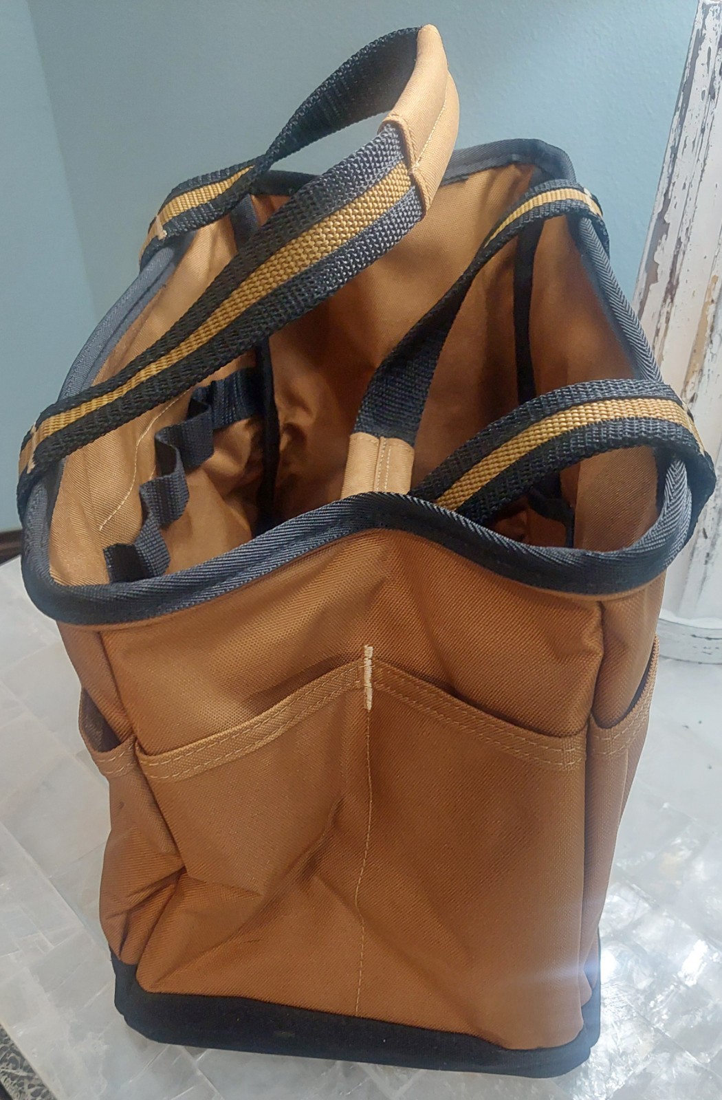 Carhartt Heavy Duty Tool Bag with 17 Pockets, 13.5″ x 9.5″ x 8″ Utility Tote NWT