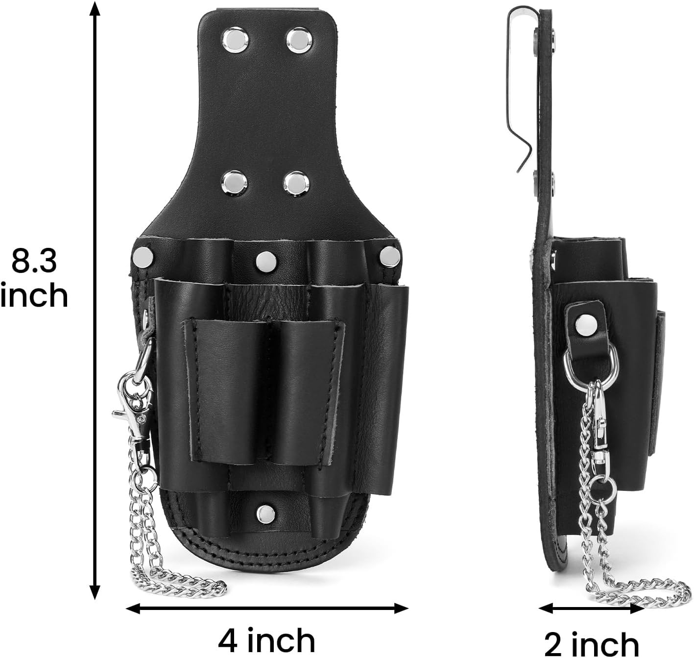 Tool Pouch, Electrician Tool Pouch, 7 Pockets Electrician Holster for Tool Organ