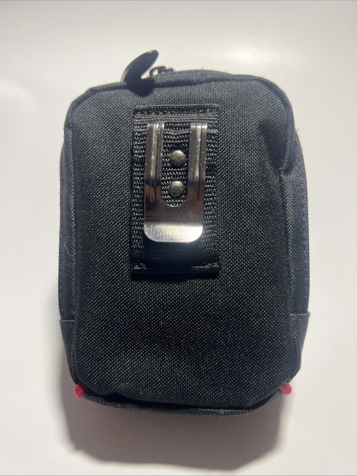 4.5 In. Clip On Tool Belt Pouch | Husky Resistant Water Heavy Polyester Duty