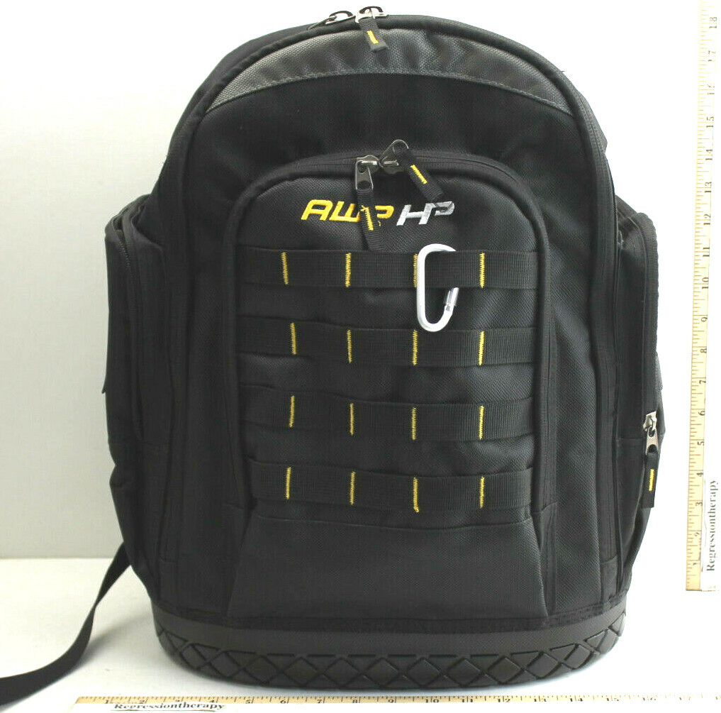 AWP-HP Black Extreme Tool Backpack w/Treaded Rubber Bottom 0552562 Clean