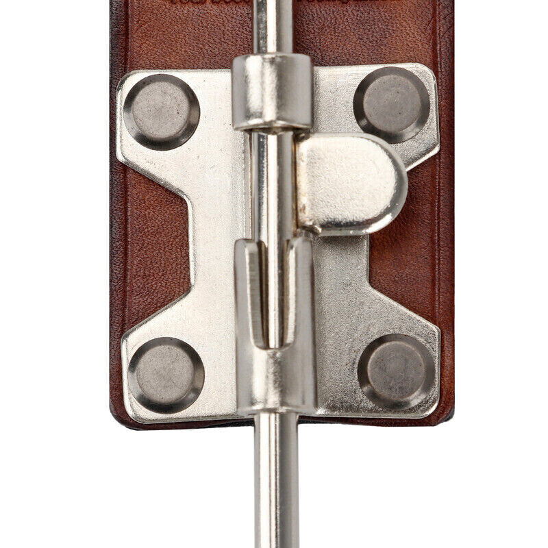 2 Packs Leather Metal Tool Hook Hanger Drill Carry Belt Workshop Holster-TOURBON
