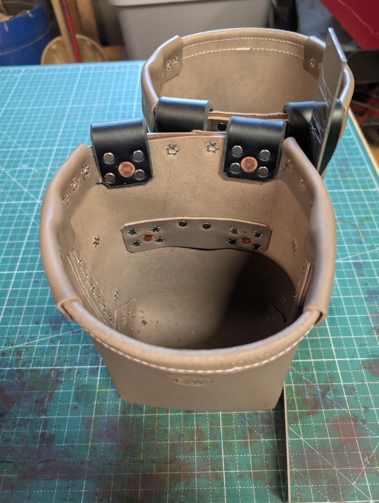 Ironworkers Leather Bolt Bag Set
