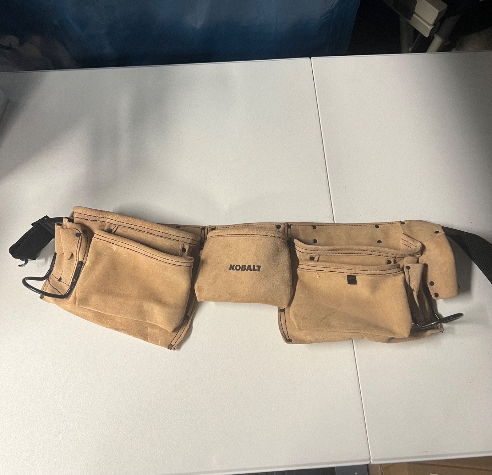 Kobalt Leather Tool Pouch/Belt.
